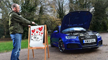 Audi RS3 long-term test - third report header