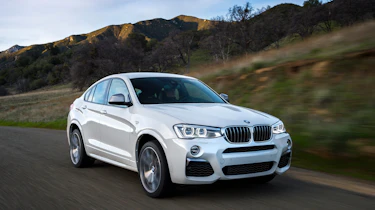 BMW X4 M40i - front tracking 2