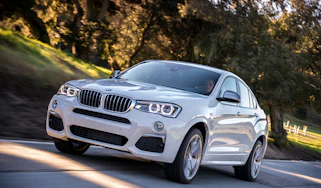 BMW X4 M40i - front tracking