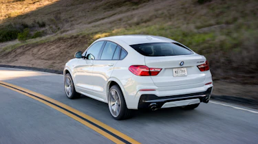 BMW X4 M40i - rear tracking 2
