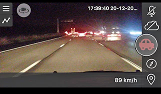 Dash cam app product test camonroad
