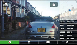 Dash cam app product test dash cam