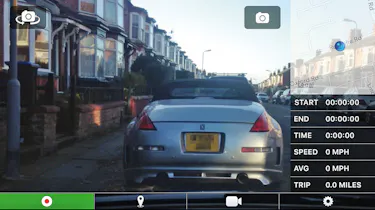 Dash cam app product test dash cam