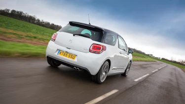 DS 3 hatchback 2016 review - rear tracking