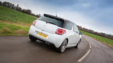 DS 3 hatchback 2016 review - rear tracking