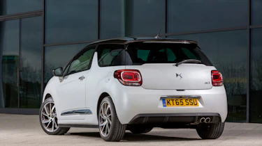 DS 3 hatchback 2016 review - rear quarter