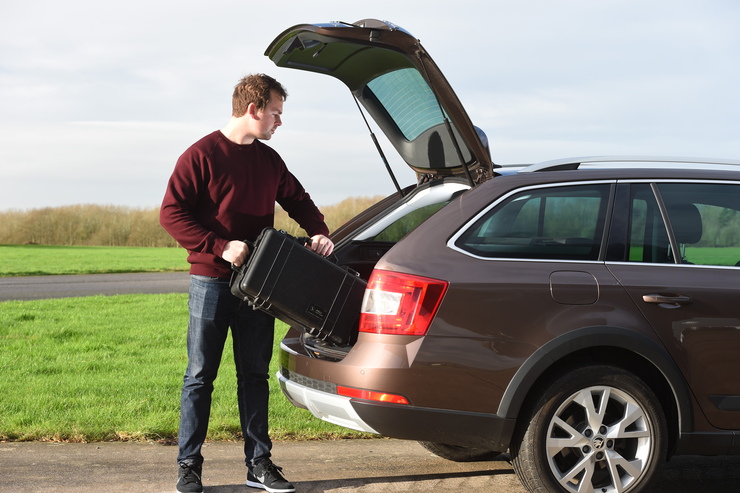Skoda Octavia Scout long-termer - Otis final report header
