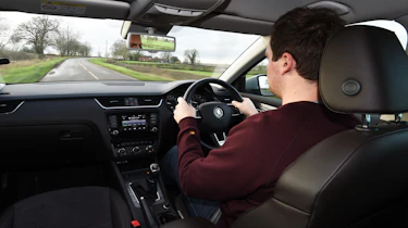 Skoda Octavia Scout long-termer - Otis driving
