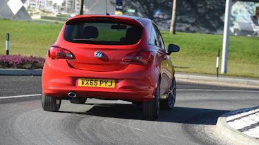 Vauxhall Corsa Red Edition - rear cornering