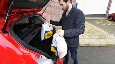 SsangYong Tivoli long-term second report - shopping bags