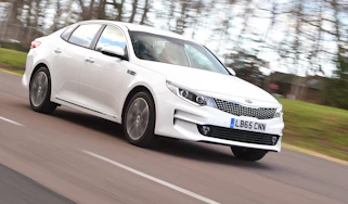 Kia Optima 2016 - front tracking