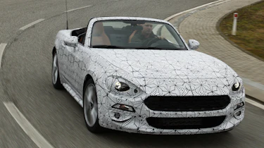 Fiat 124 Spider front cornering 2