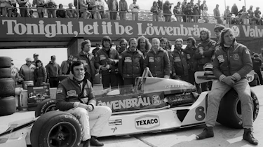 Patrick Tambay and Hunt at the 1978 United States Grand Prix