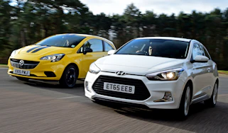 Hyundai i20 Coupe vs Vauxhall Corsa - head-to-head