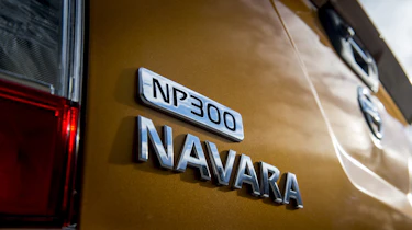 Nissan Navara first UK drive - badge