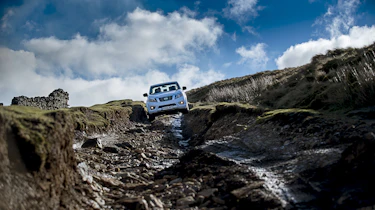 Nissan Navara first UK drive - off roading