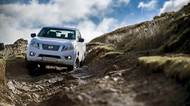 Nissan Navara first UK drive - off roading