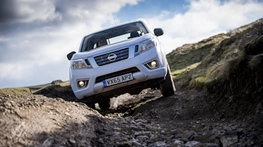 Nissan Navara first UK drive - front off roading