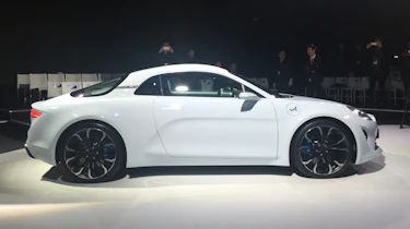 Renault Alpine Vision concept - show reveal side