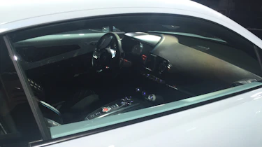 Renault Alpine Vision concept - show reveal inside view