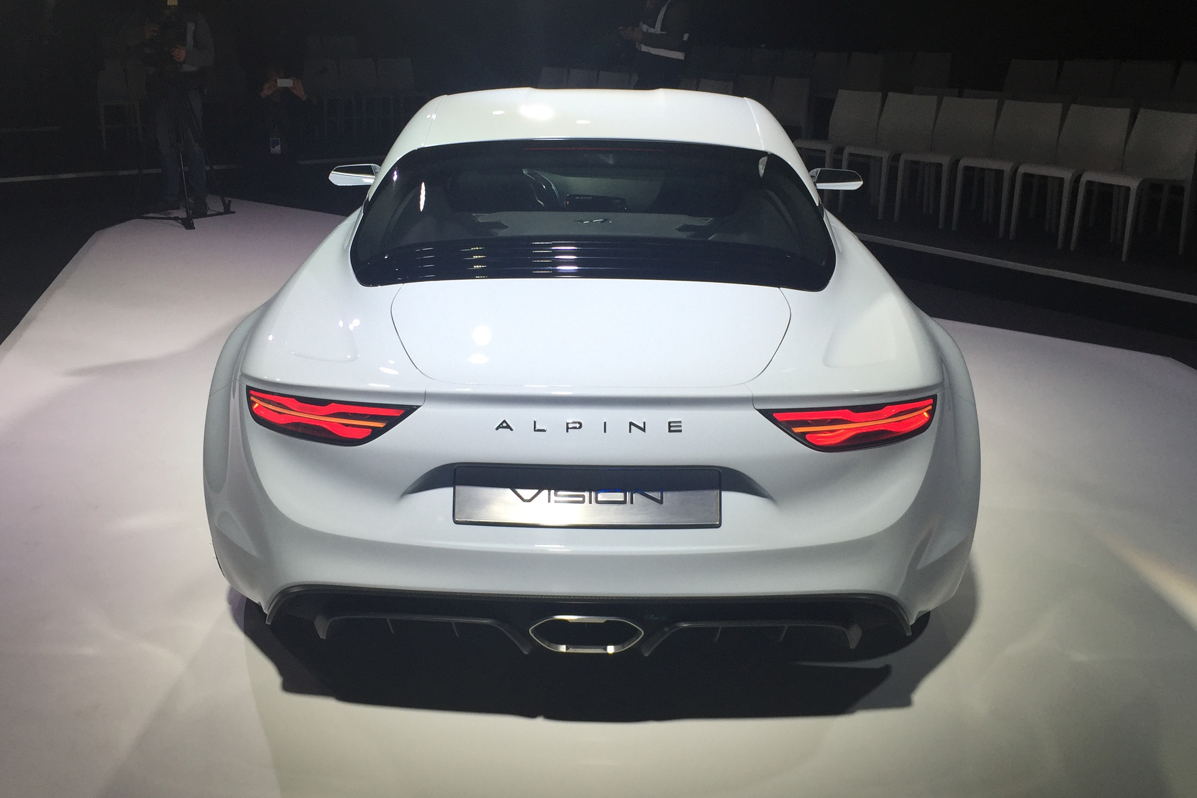 Renault Alpine Vision concept - show reveal rear