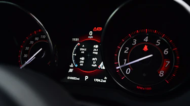 Jaguar F-Type R - dials