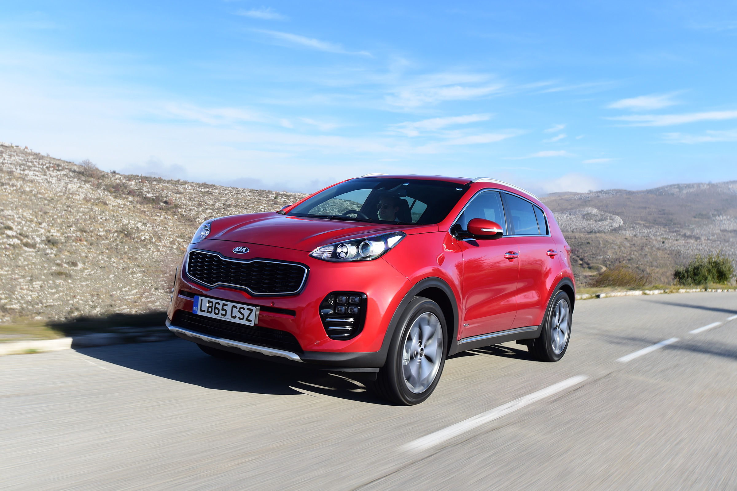 Kia Sportage GT Line 2016 - front tracking