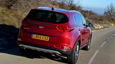 Kia Sportage GT Line 2016 - rear tracking