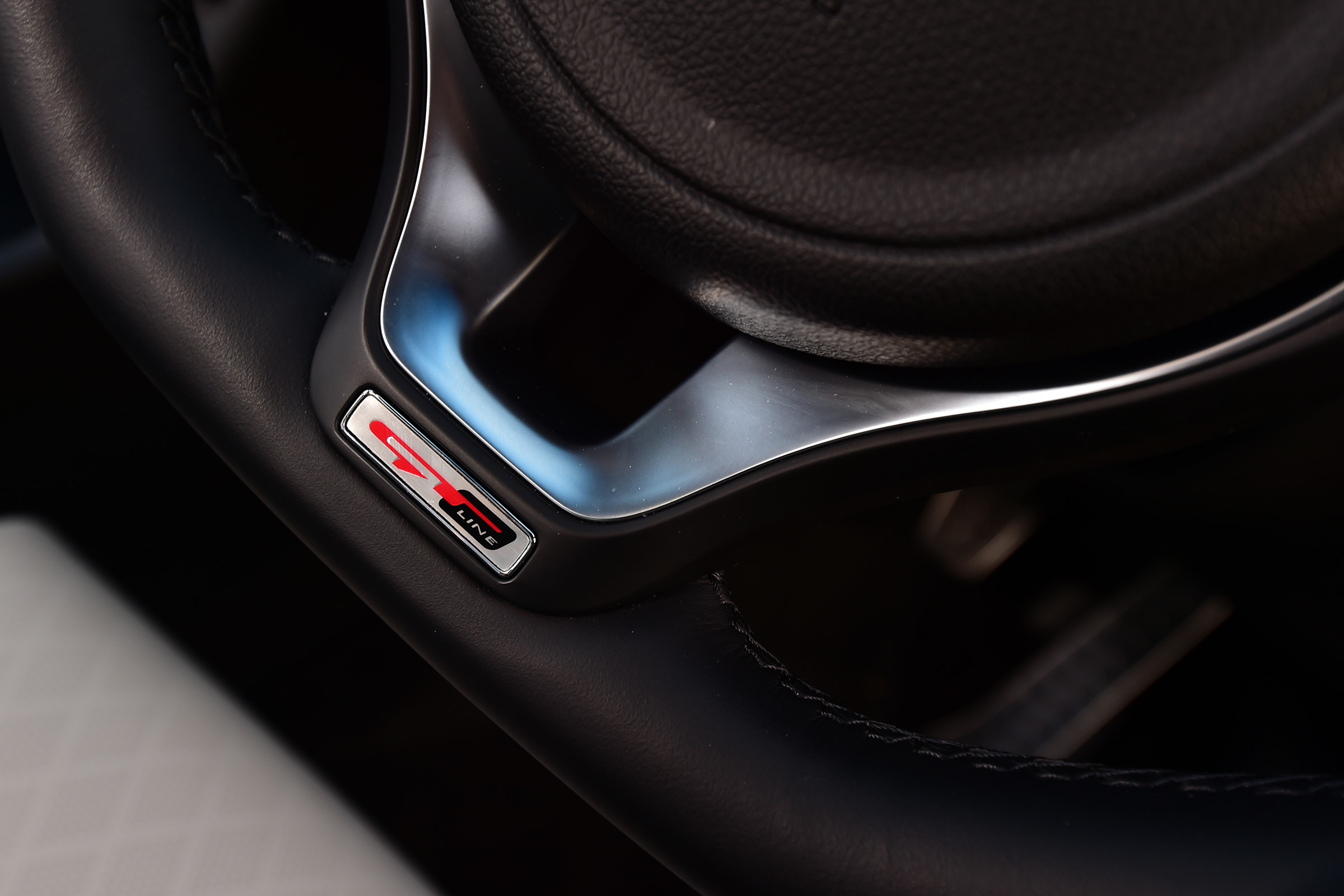 Kia Sportage GT Line 2016 - steering wheel