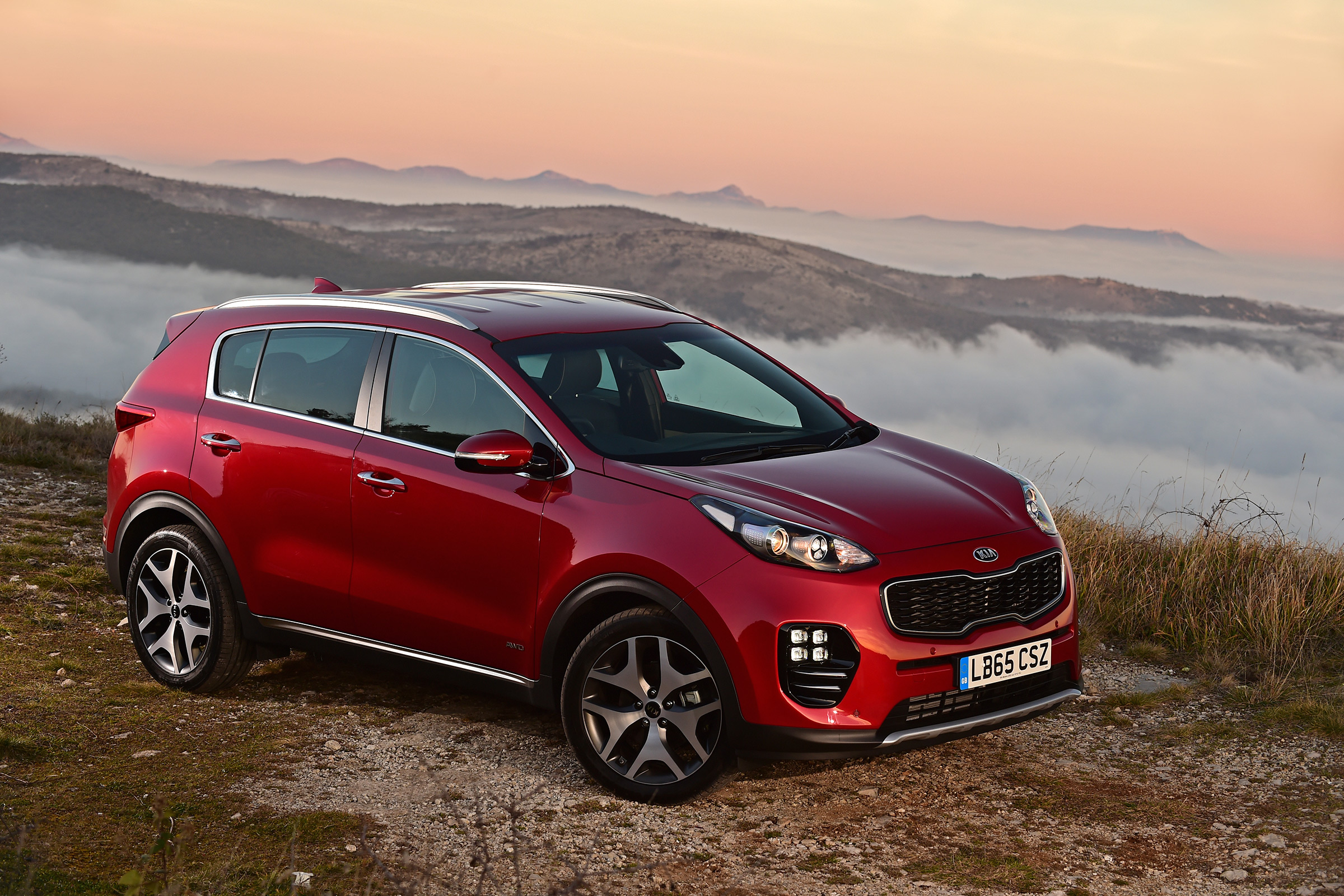 Kia Sportage GT Line 2016 - front quarter