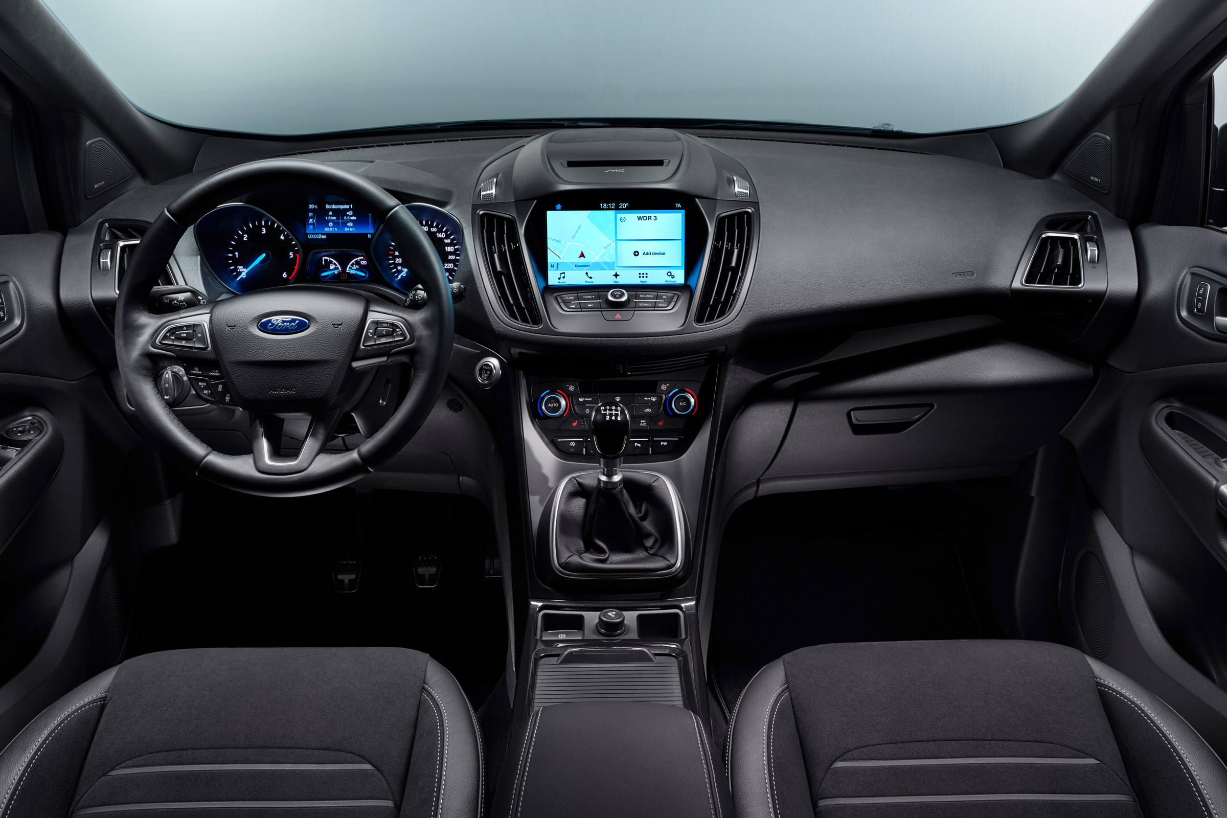 2016 Ford Kuga SUV - interior