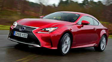 Lexus RC 300h 2016 - front tracking