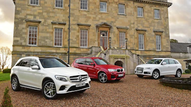 Mercedes GLC vs BMW X3 vs Audi Q5 - crop header