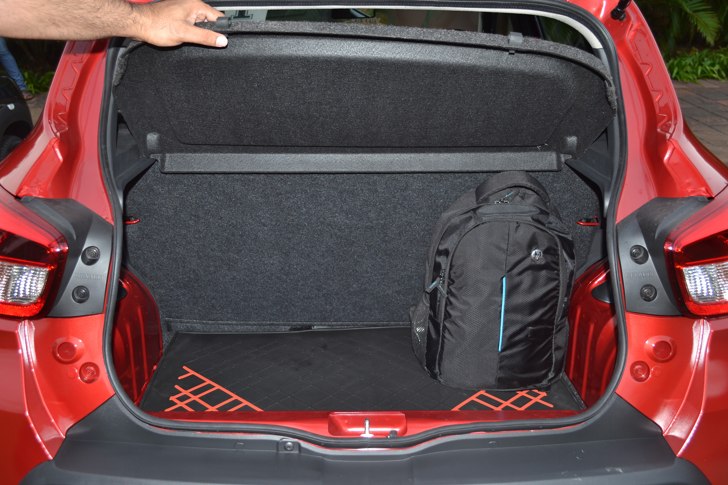 Renault Kwid - boot space