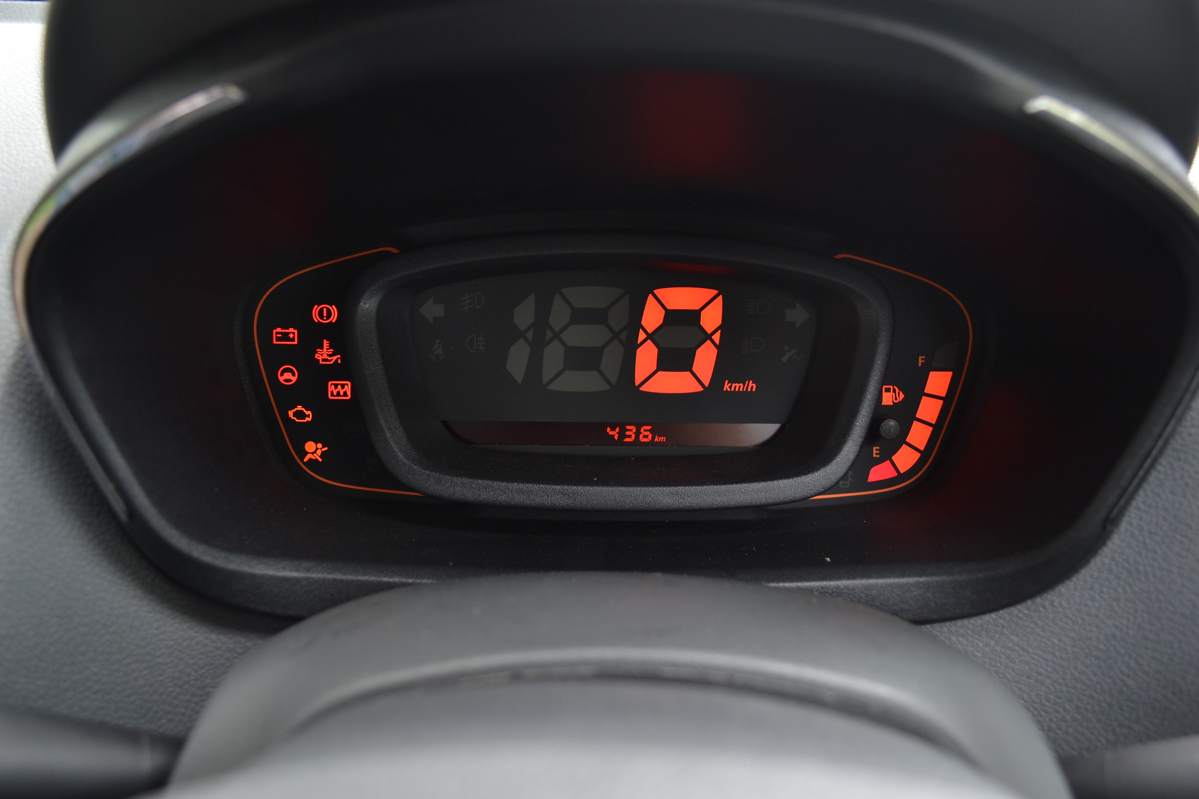 Renault Kwid - interior dials