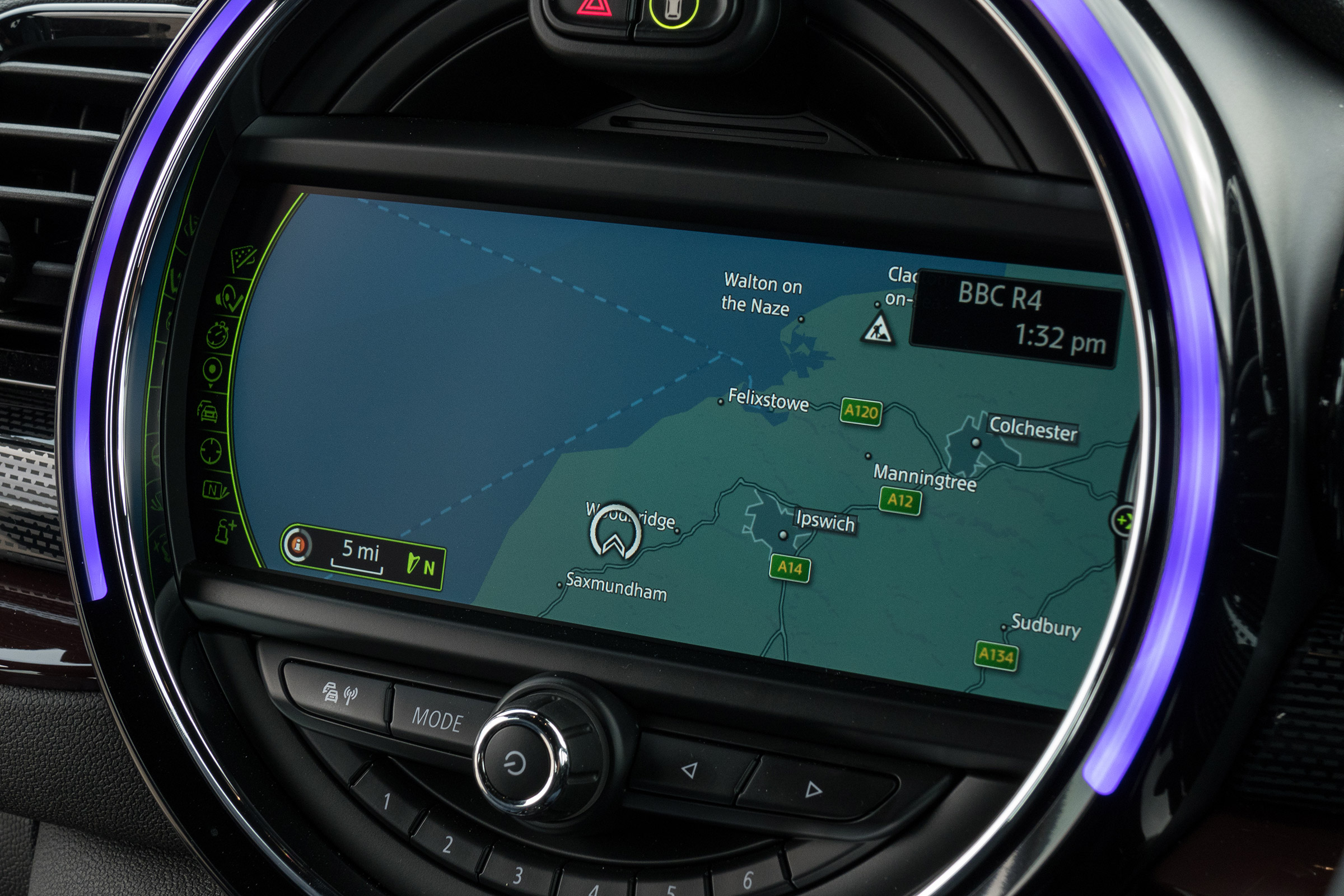 MINI Clubman - sat-nav