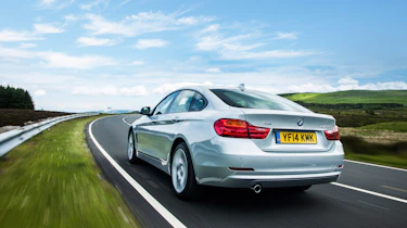 BMW 4 Series Gran Coupe 430d xDrive - rear tracking