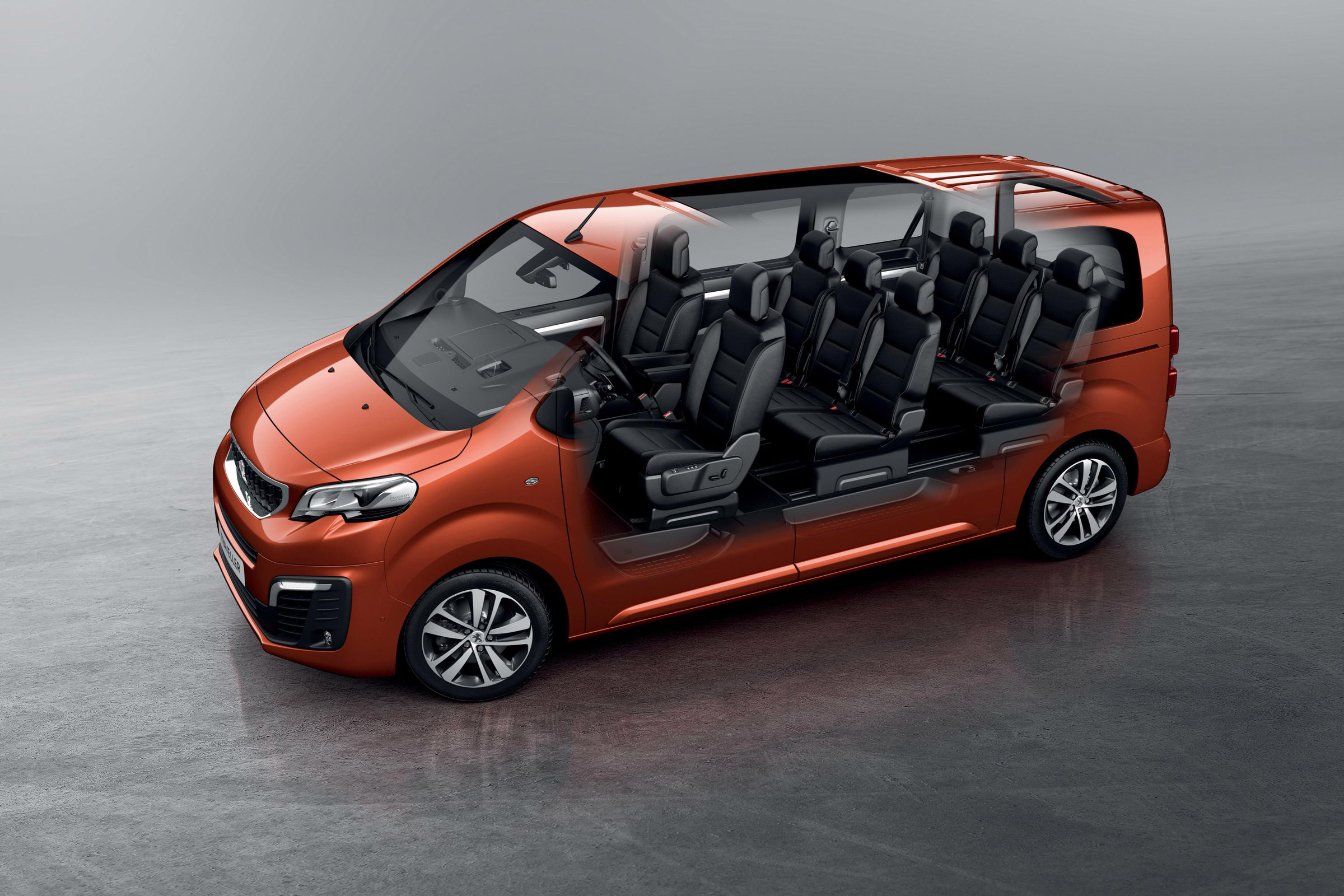 Peugeot Traveller MPV seats