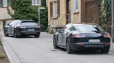 Porsche Panamera Sport Turismo rear both