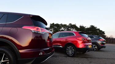 Toyota RAV4 vs Renault Kadjar vs Hyundai Tucson - design