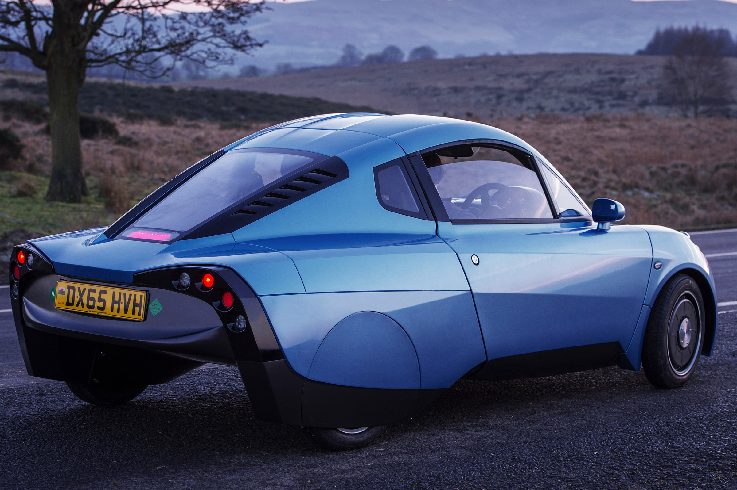 Riversimple Rasa - rear three quarter