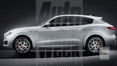 Maserati Levante suv leaked pics - side