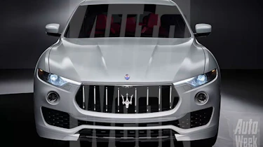 Maserati Levante suv leaked pics - nose