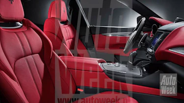 Maserati Levante suv leaked pics - interior