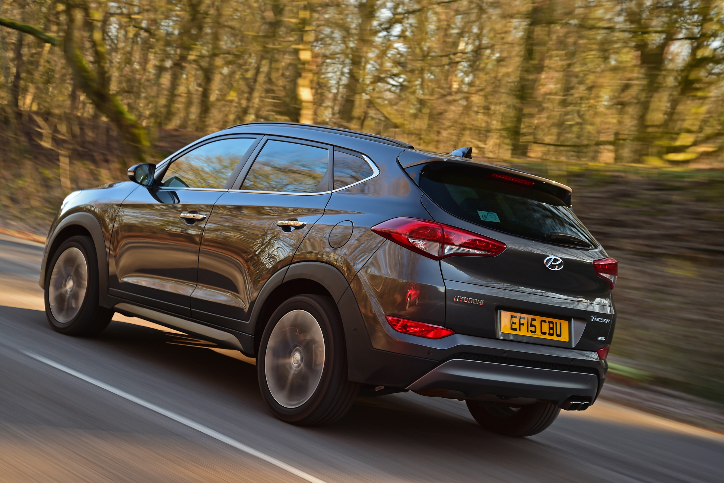 Hyundai Tucson 2016 - rear tracking