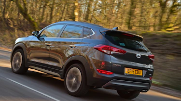 Hyundai Tucson 2016 - rear tracking