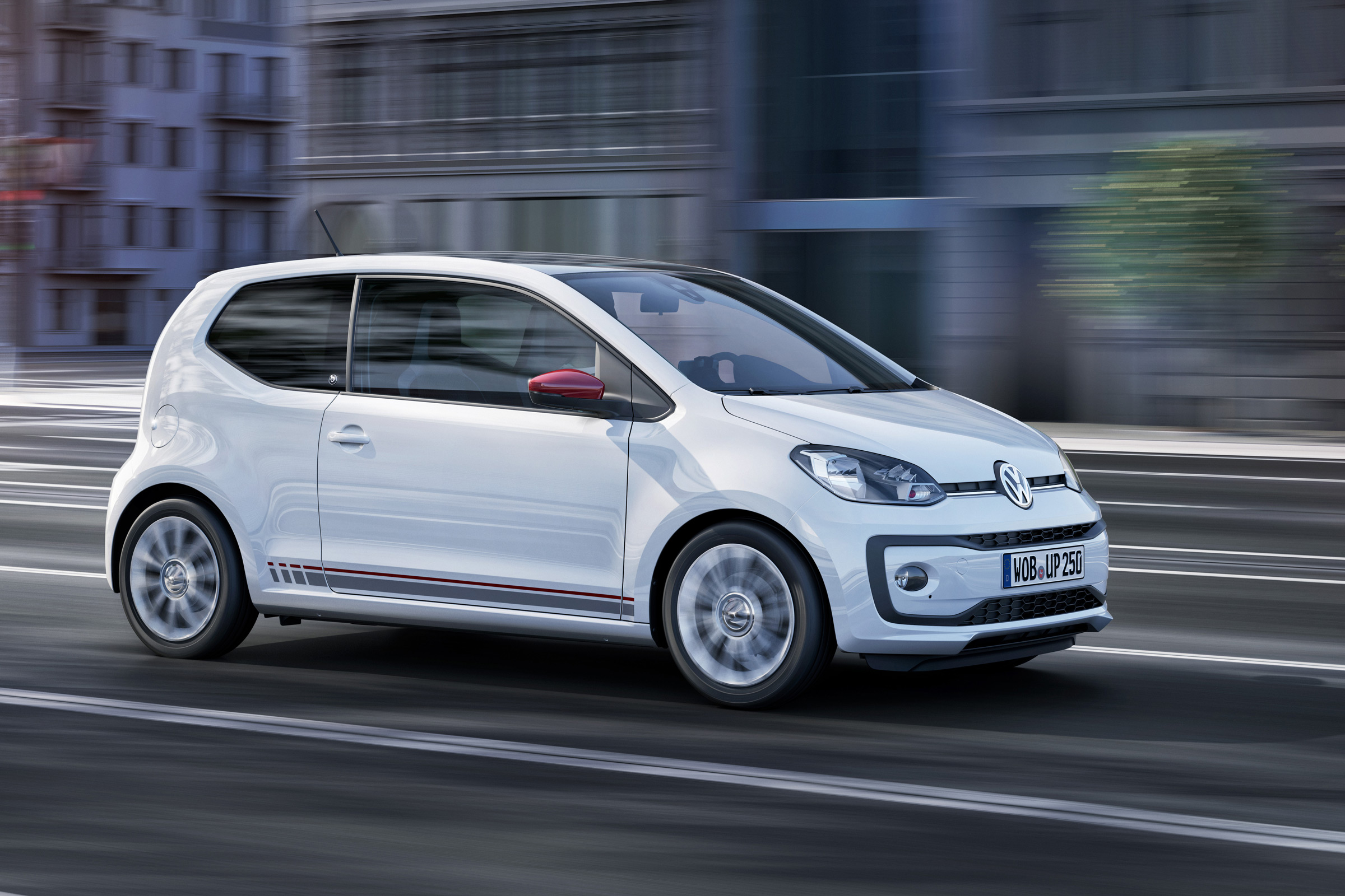 Volkswagen up! facelift 2016 - front tracking
