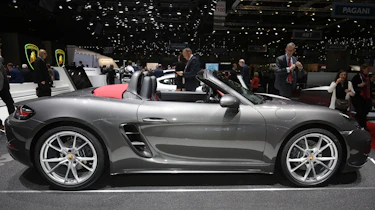 Porsche 718 Boxster - Geneva 2016 - side profile