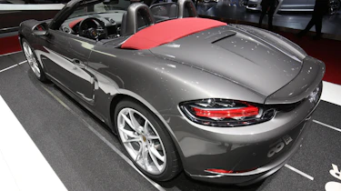 Porsche 718 Boxster - Geneva 2016 - rear three quarters