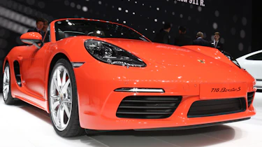 Porsche 718 Boxster - Geneva 2016 - front close up